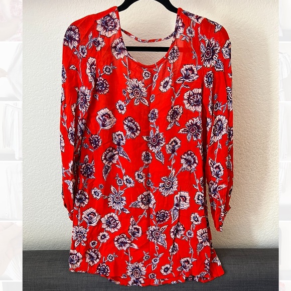 Billabong Dresses & Skirts - Billabong floral tunic dress “heart strayed”